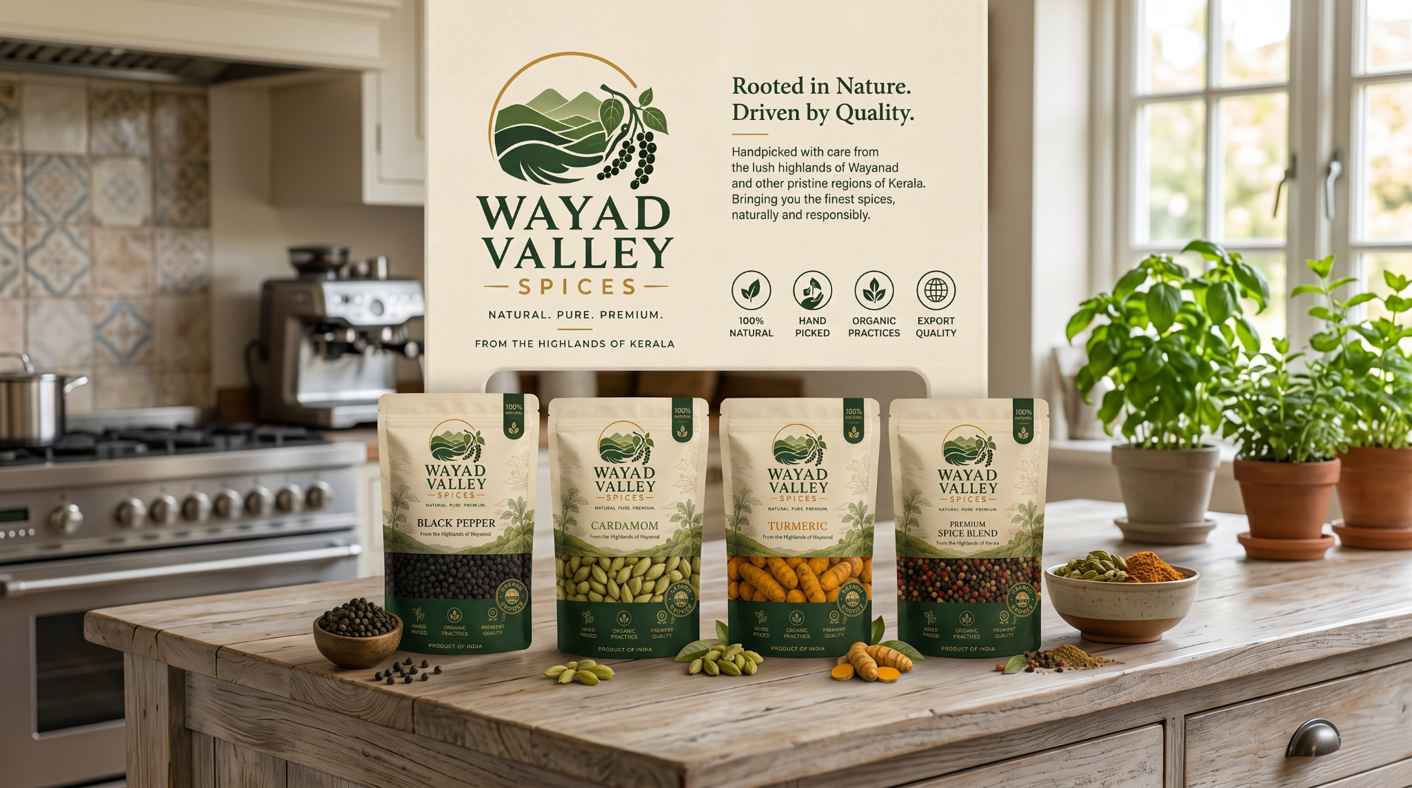 Wayanad Valley Spices premium product collection